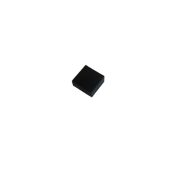 Zwarte eindkap neonflex 4 x 8mm met kabeldoorvoer zwart - 1 stuk