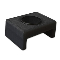 Magnetische montageklem voor LED profiel 01ZWART