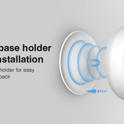 LED draadloze wanddimmer 4 zone voor Dual white - Miboxer S1W+