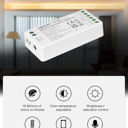 2 in  1 TUYA+ 2,4ghz LED controller om enkel kleurige / dual white LED strips te bedienen 12V/24V - MIBOXER E2-WR