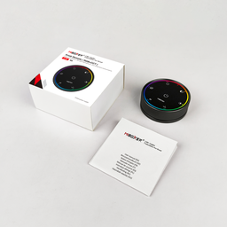 RGBCCT draaiknop LED wanddimmer - Zwart - Draadloos - K6