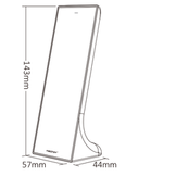 Design LED afstandsbediening tafelmodel + Zwarte wandhouder Dual White CCT LED – 3 zones – Miboxer Y2