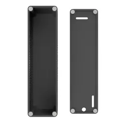 LED voeding - trafobox - en controller behuizing voor plafondmontage 260 x 110 x 57 mm (l x b x h) - LEDvoedingbox-L - Zwart