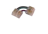 RGBW/RGBWW COB LED strip 90 graden hoek connector rechte verbinder – soldeervrij – klik connector L – 12mm - IP20