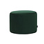 Pouf velours Anna vert