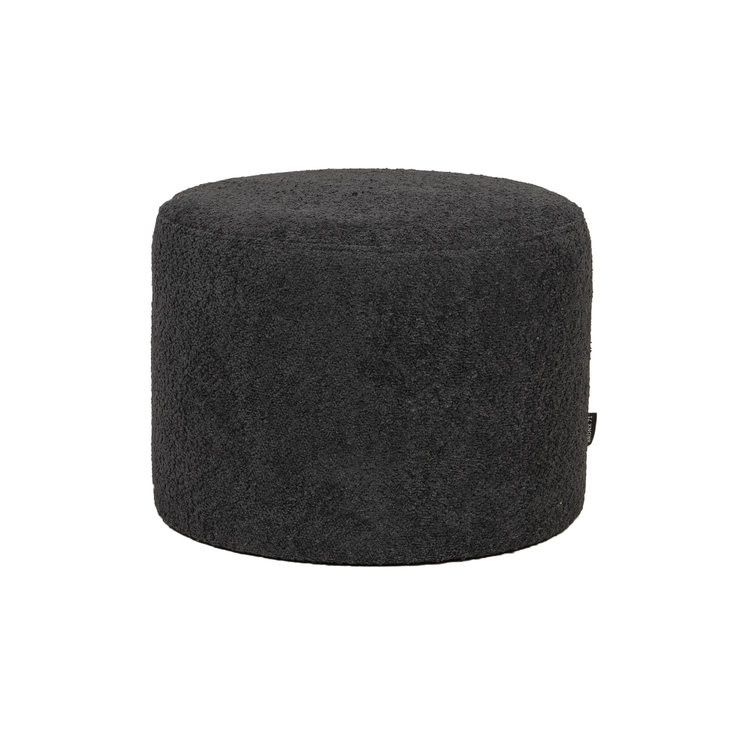 Pouf bouclette Nora noir
