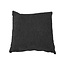 Coussin Nora bouclé noir 45 x 45 cm