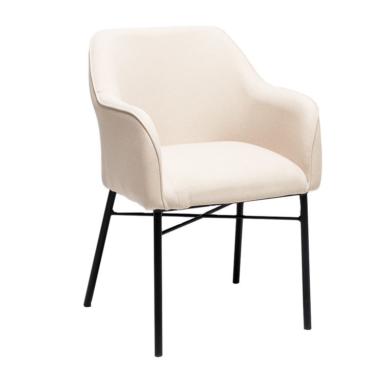 Chaise de salle à manger scandinave Vanja beige