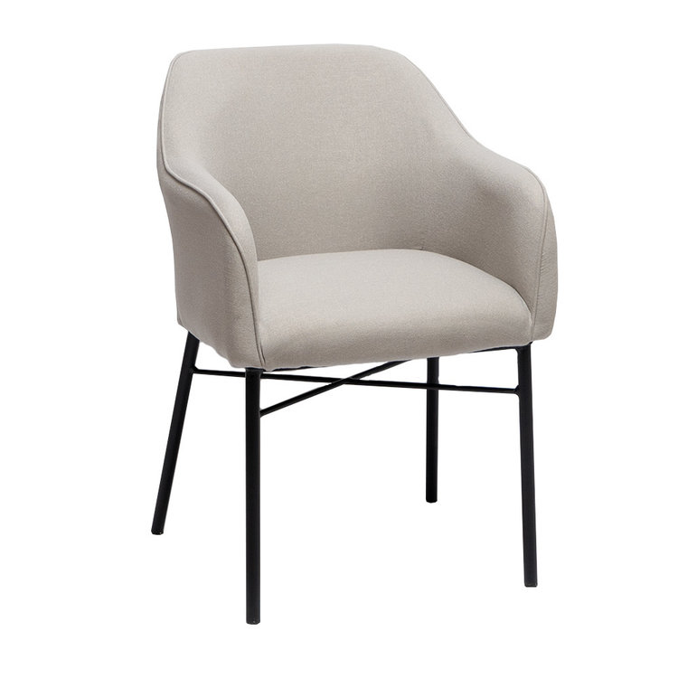 Chaise de salle à manger scandinave Vanja gris