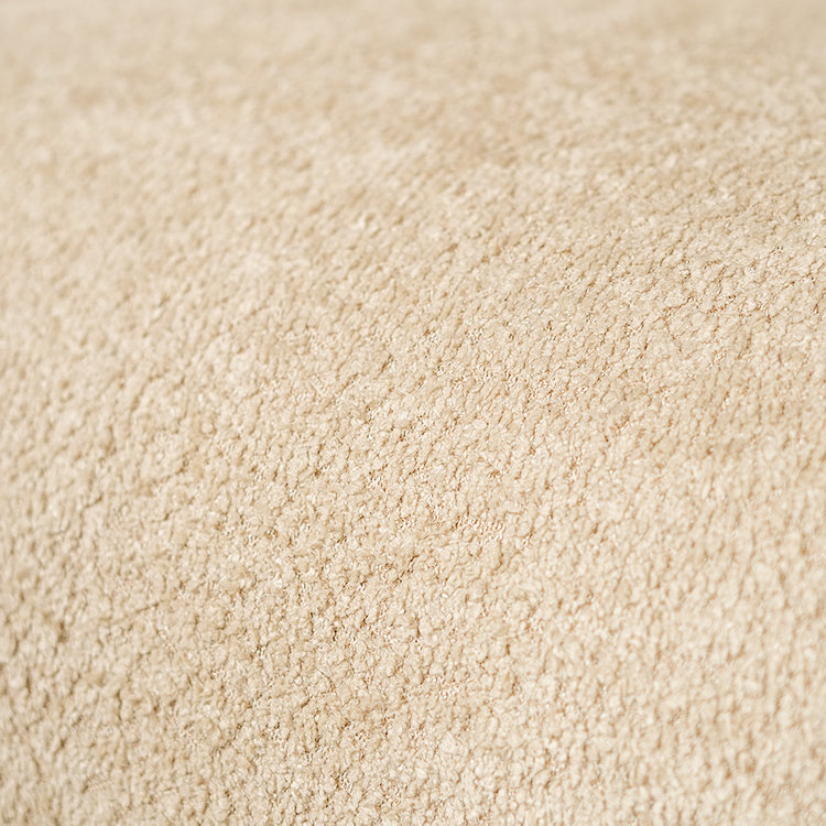 Canapé scandinave 2 places Denver bouclette taupe