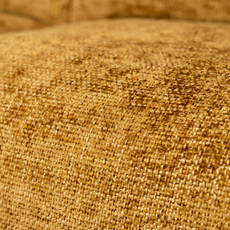 Canapé 2 places Denver tissu chenille cognac