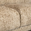 Canapé d'angle droit Denver tissu chenille taupe