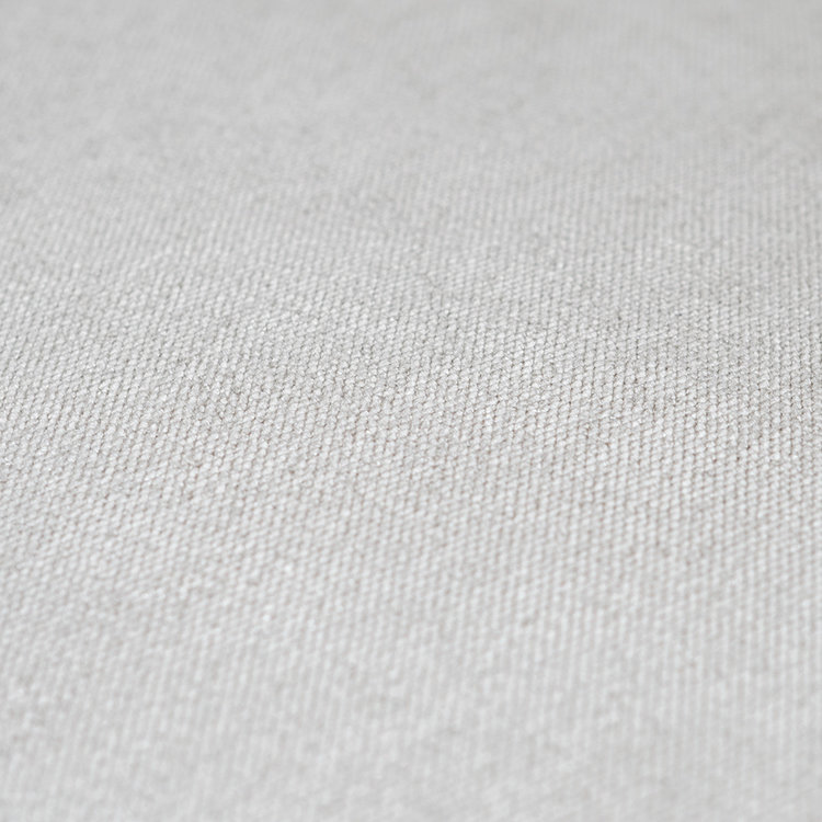 Canapé scandinave Memphis 3 places tissu chiné blanc