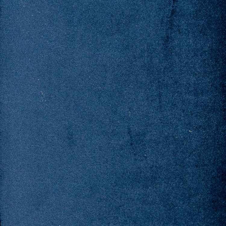 Canapé d'angle en velours Memphis bleu gauche