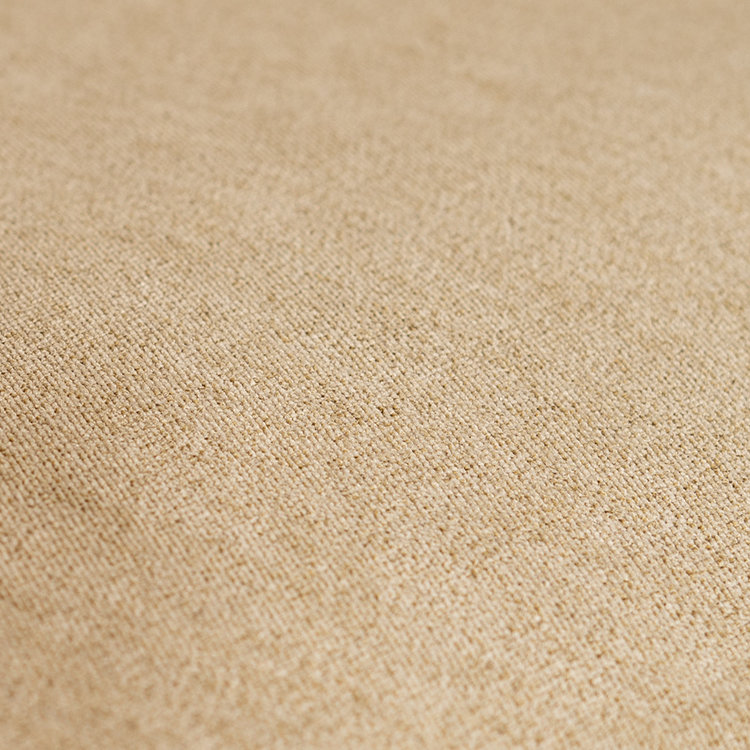 Canapé d'angle scandinave Memphis tissu chiné taupe  droit