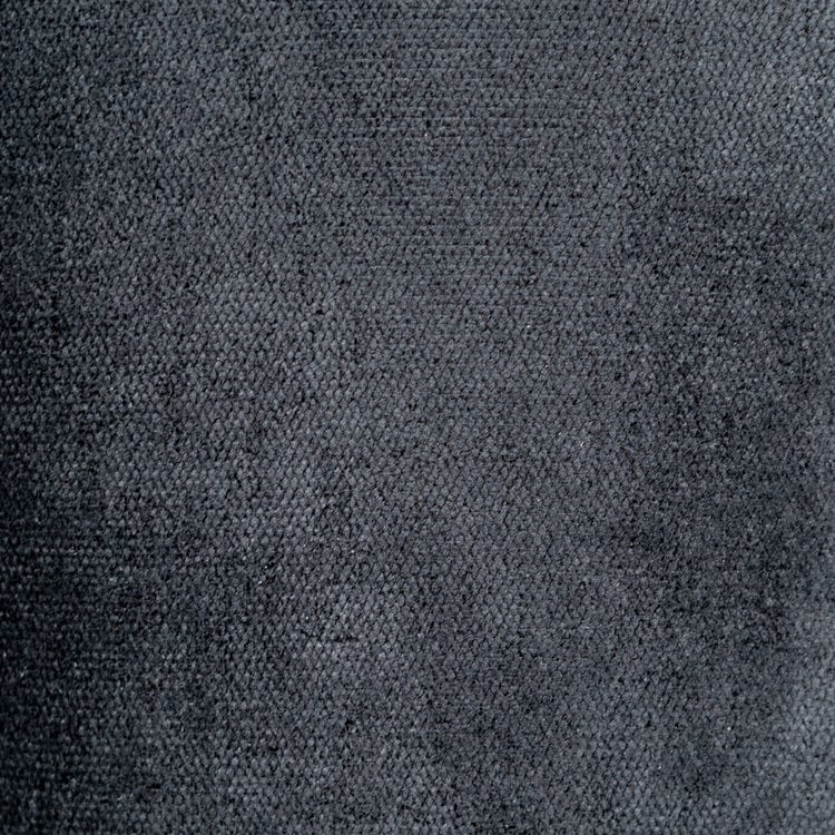 Canapé d'angle scandinave Memphis tissu chiné noir gauche