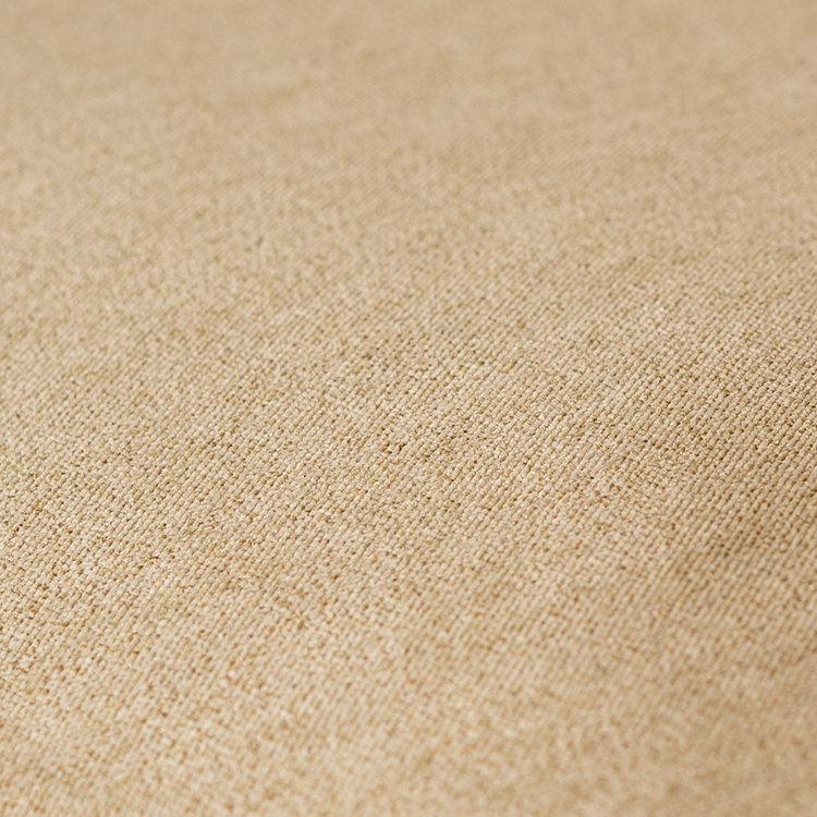 Canapé d'angle scandinave Memphis tissu chiné taupe gauche