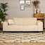 Canapé scandinave 2,5 places Vegas bouclette taupe