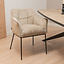 Chaise de salle à manger scandinave Jens taupe