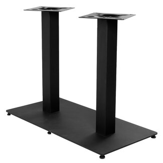 Pied de table en métal noir Sami