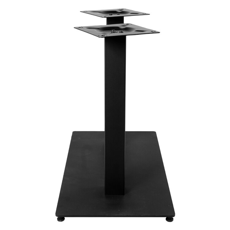 Pied de table en métal noir Sami