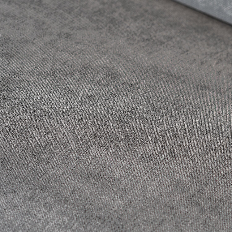 Canapé scandinave Memphis 2,5 places tissu chiné anthracite mélange