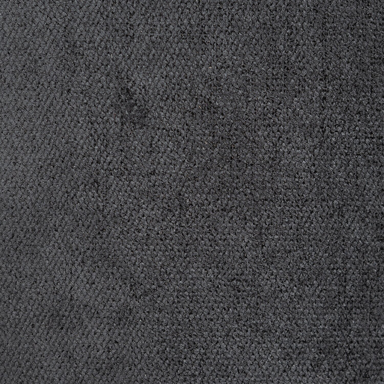 Canapé scandinave Memphis 2,5 places tissu chiné noir