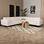 Canapé d'angle scandinave Vegas beige gauche/droit