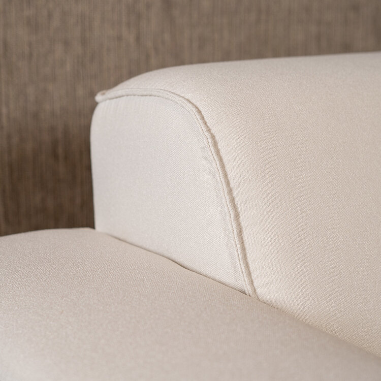 Canapé d'angle scandinave Vegas beige gauche/droit