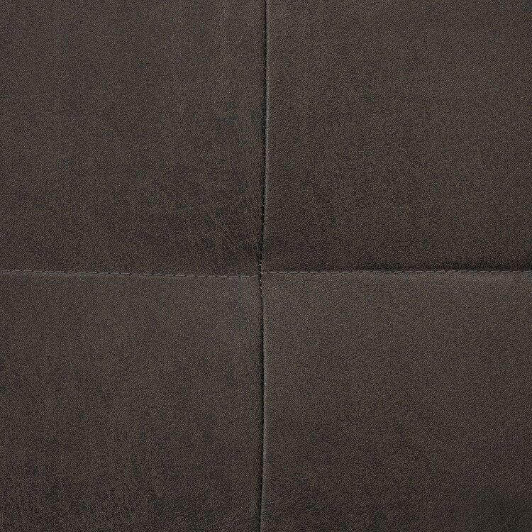 Fauteuil convertible lit 80 x 190 cm Hanna anthracite éco-cuir
