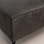 Pouf industriel Kansas anthracite