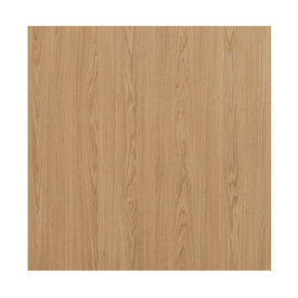 Plateau de table aspect chêne melamine Liam 60 x 60 cm