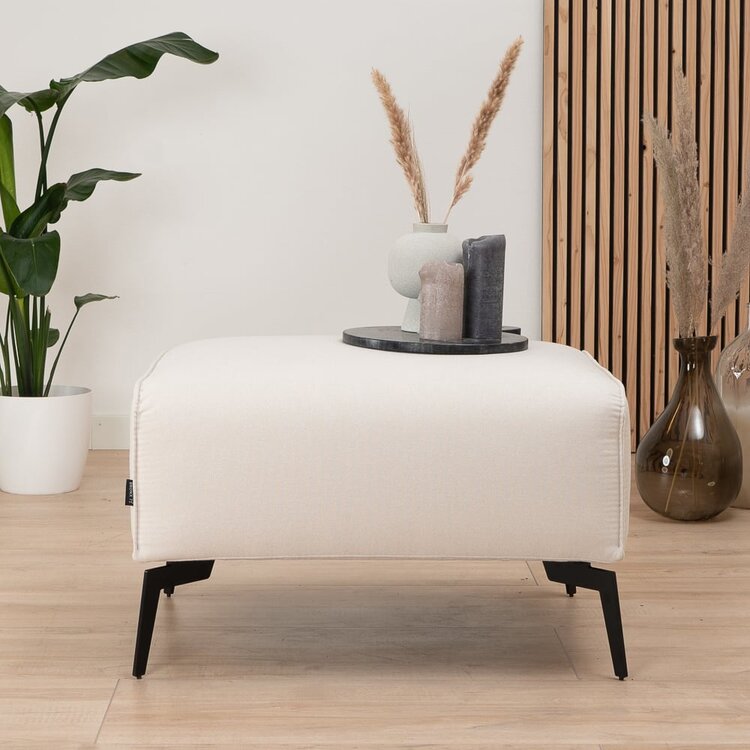Pouf scandinave Vegas beige