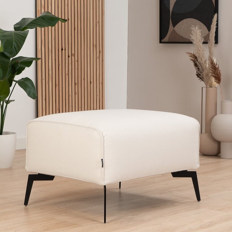 Pouf scandinave Vegas beige