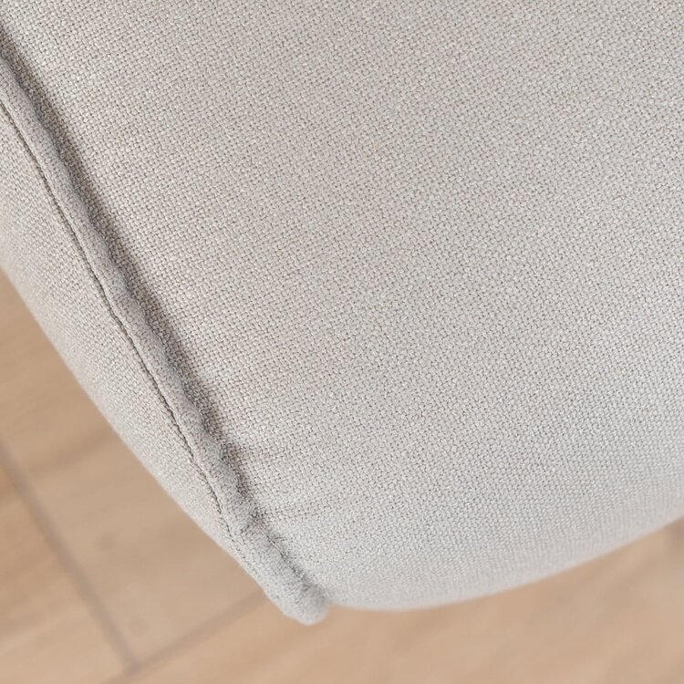 Pouf scandinave Vegas gris clair