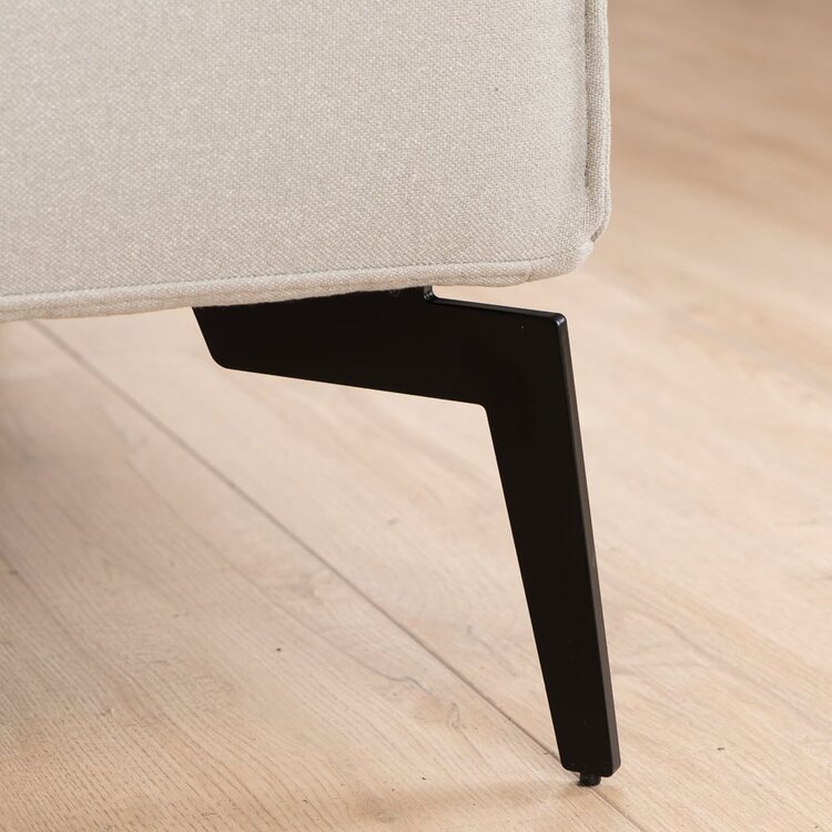 Pouf scandinave Vegas gris clair