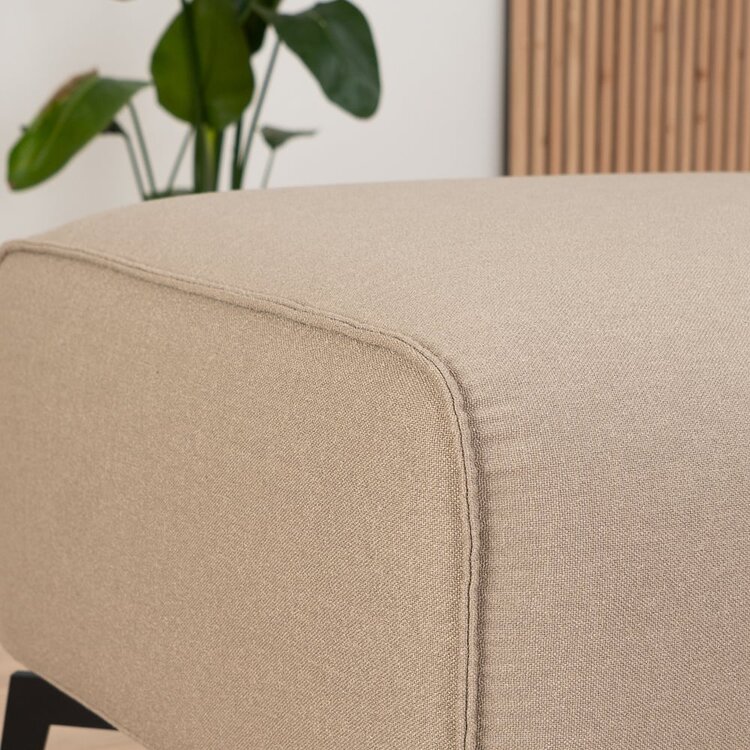 Pouf scandinave Vegas taupe