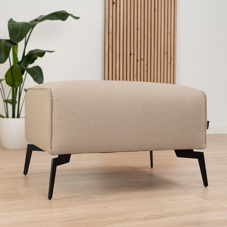 Pouf scandinave Vegas taupe