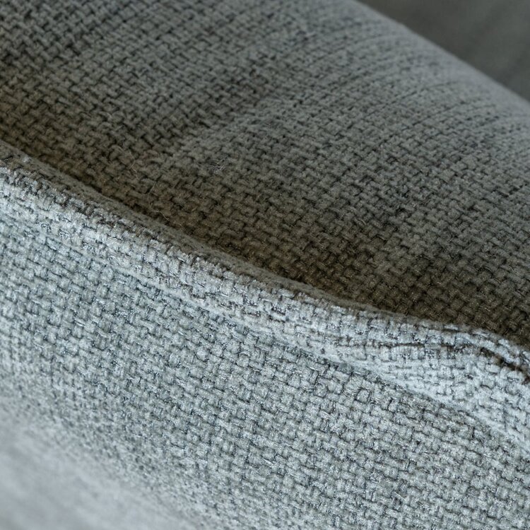 Fauteuil scandinave Joran vert tissu recyclé