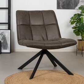 Fauteuil industriel Eevi anthracite
