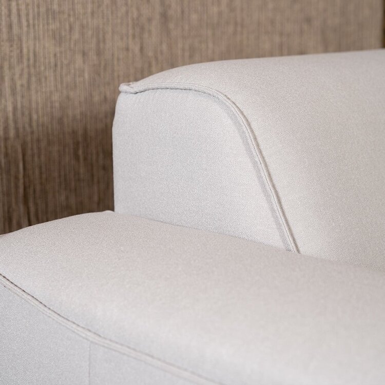 Canapé d'angle scandinave Vegas gris clair gauche/droit