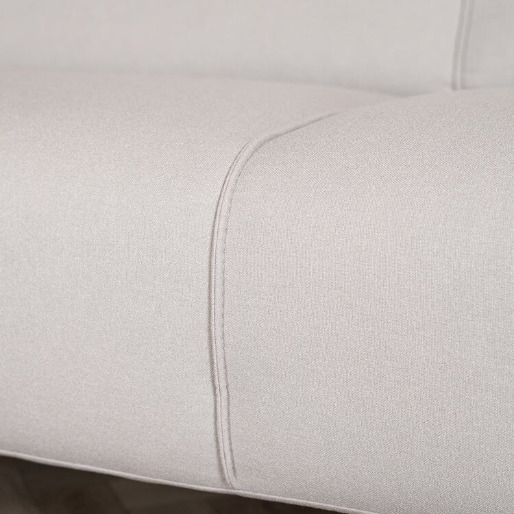 Canapé d'angle scandinave Vegas gris clair gauche/droit