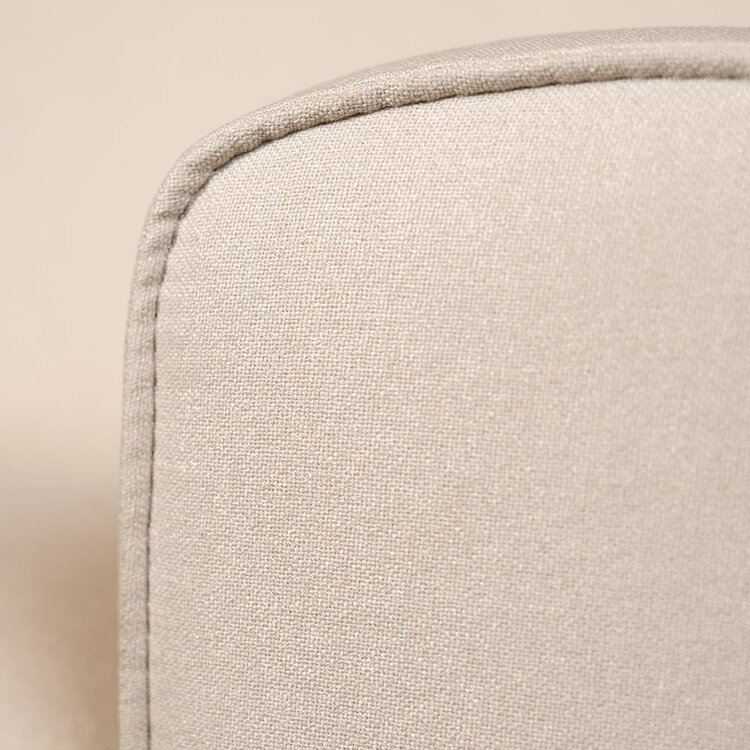 Canapé scandinave 2,5 places Vegas beige