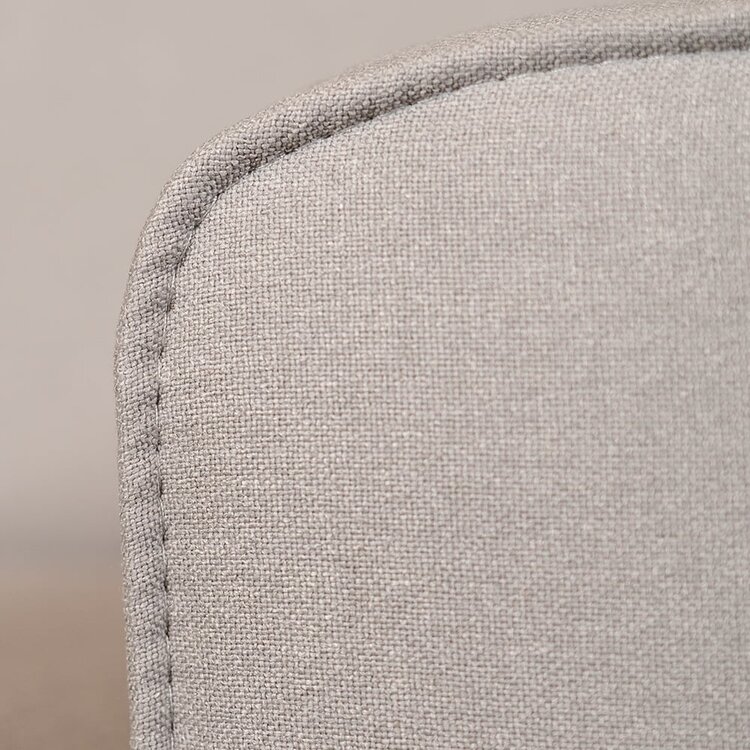 Canapé scandinave 2,5 places Vegas gris clair