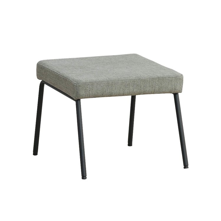 Hocker Espen vert en tissu recyclé