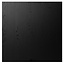 Plateau de table aspect bois noir melamine Roan 80 x 80 cm