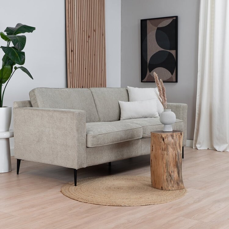 Canapé scandinave 3 places Orlando taupe