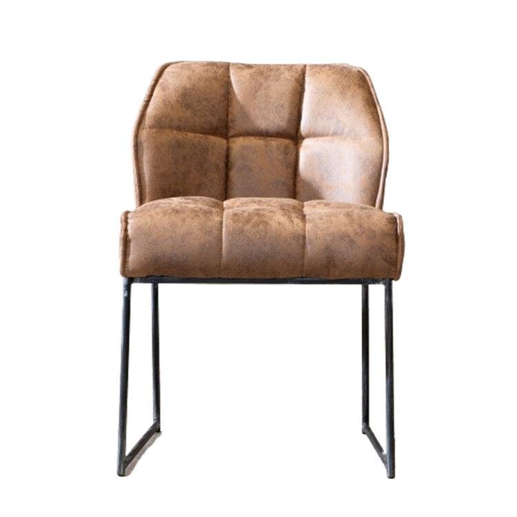 Chaise de salle à manger Abel cognac