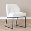 Chaise de salle à manger scandinave Jelle blanc