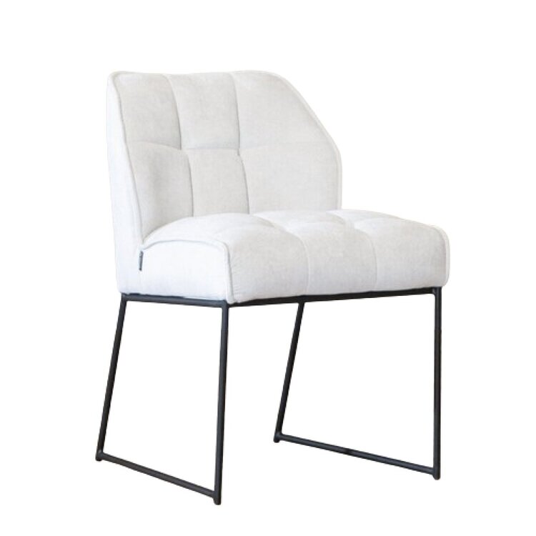 Chaise de salle à manger scandinave Jelle blanc